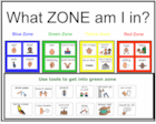 Zones poster Autism