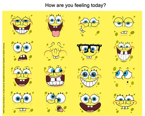How Are You Feeling Today Chart