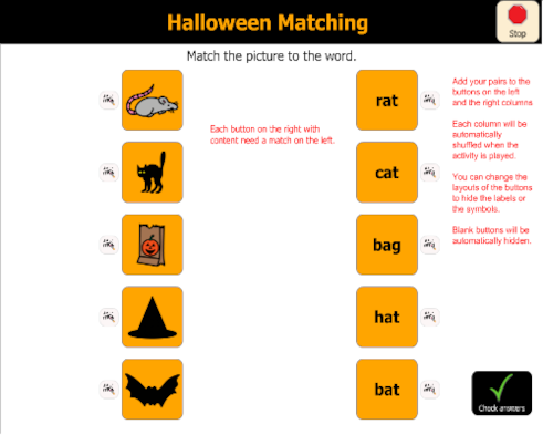 halloween matching