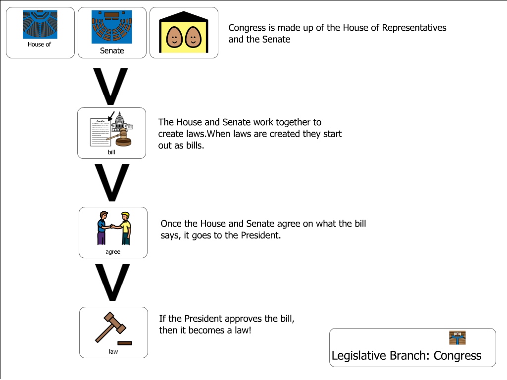 Legislative Branch Flow Chart